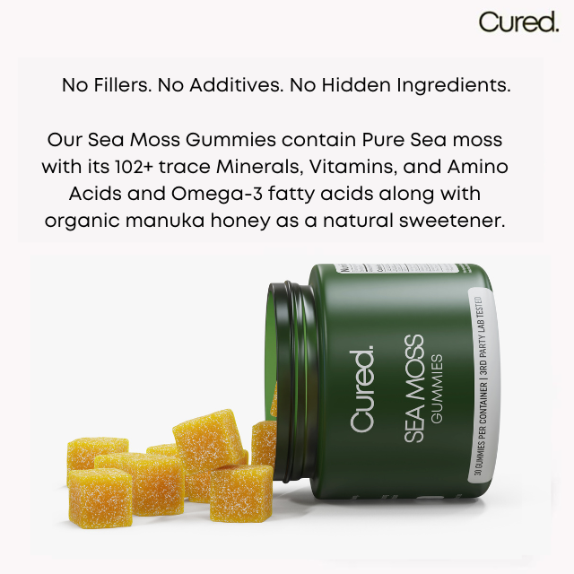 CURED® sea moss gummies